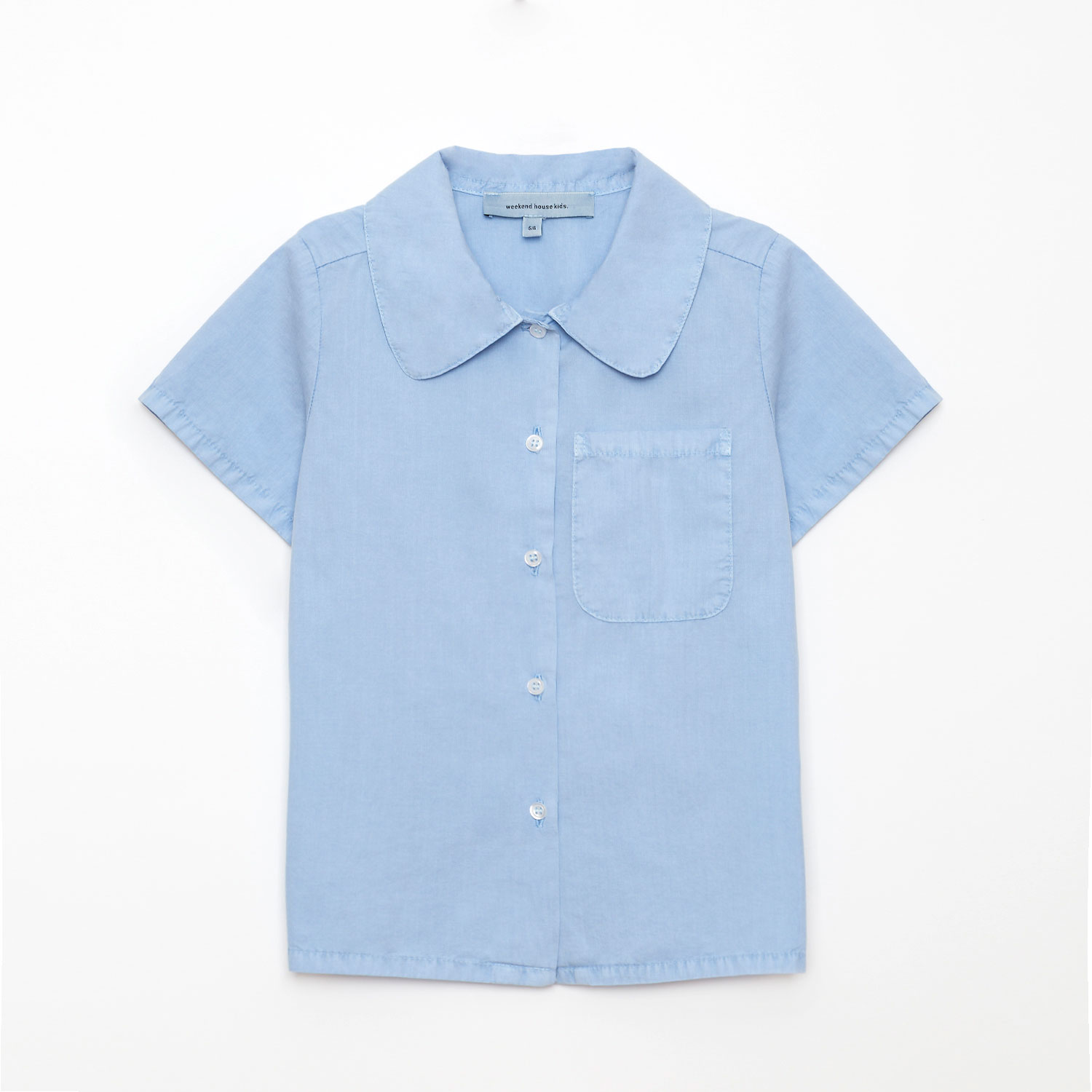 Blue shirt – weekend house kids.