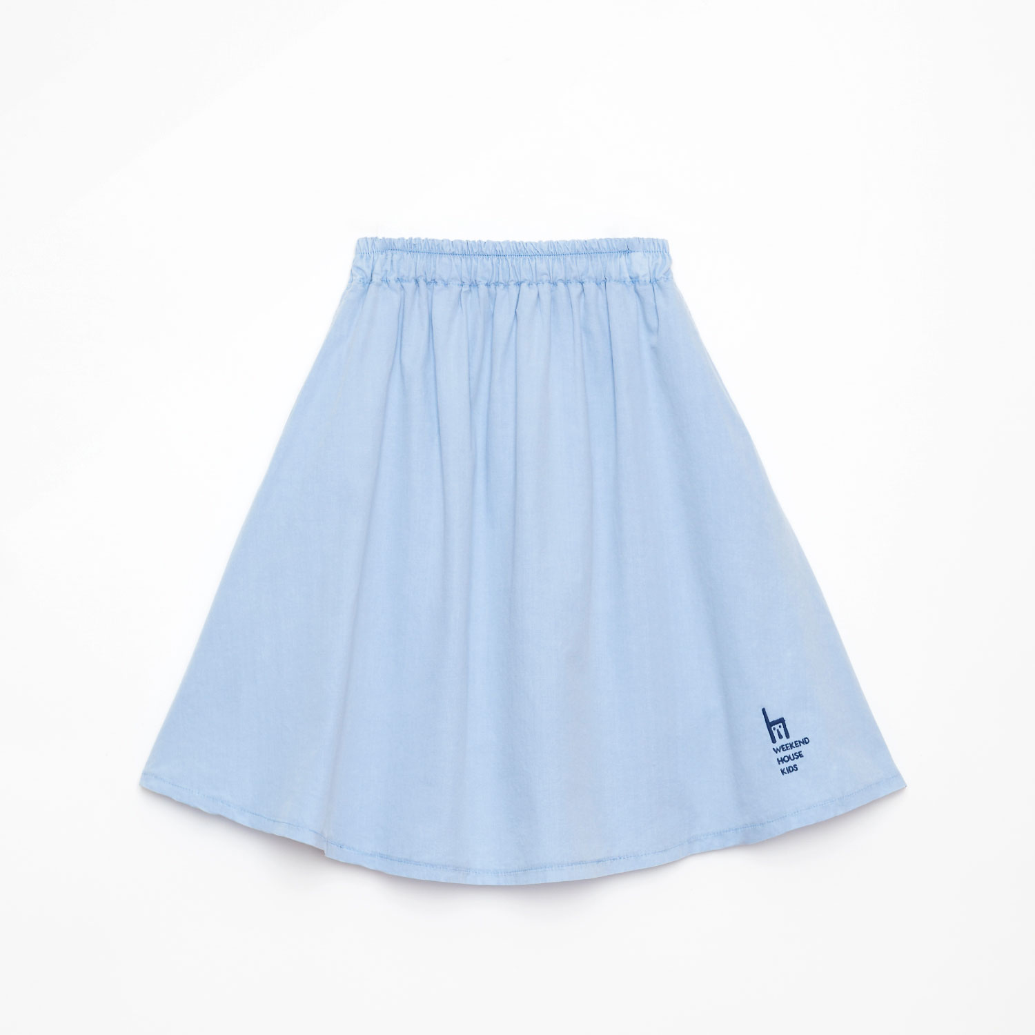 Blue skirt – weekend house kids.