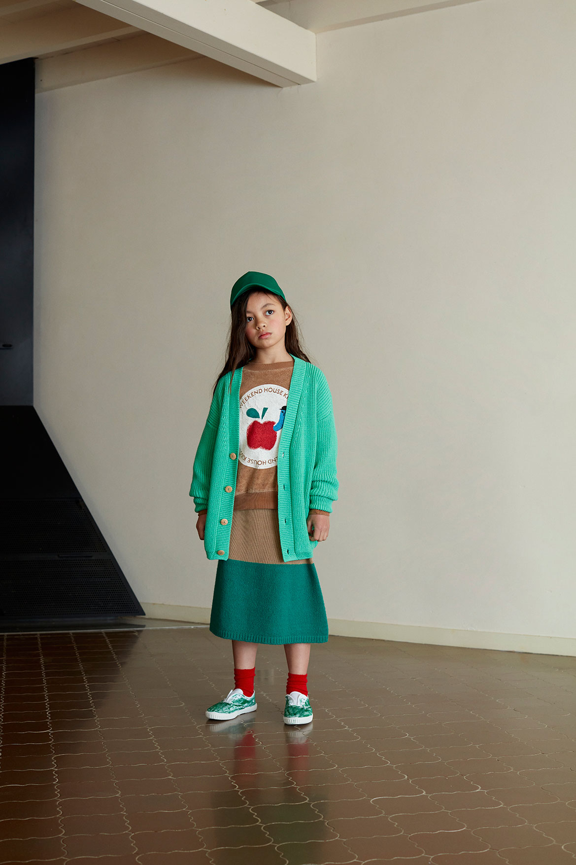 00313_camel-and-green-boucle-skirt-weekend-house-kids-clothing-1