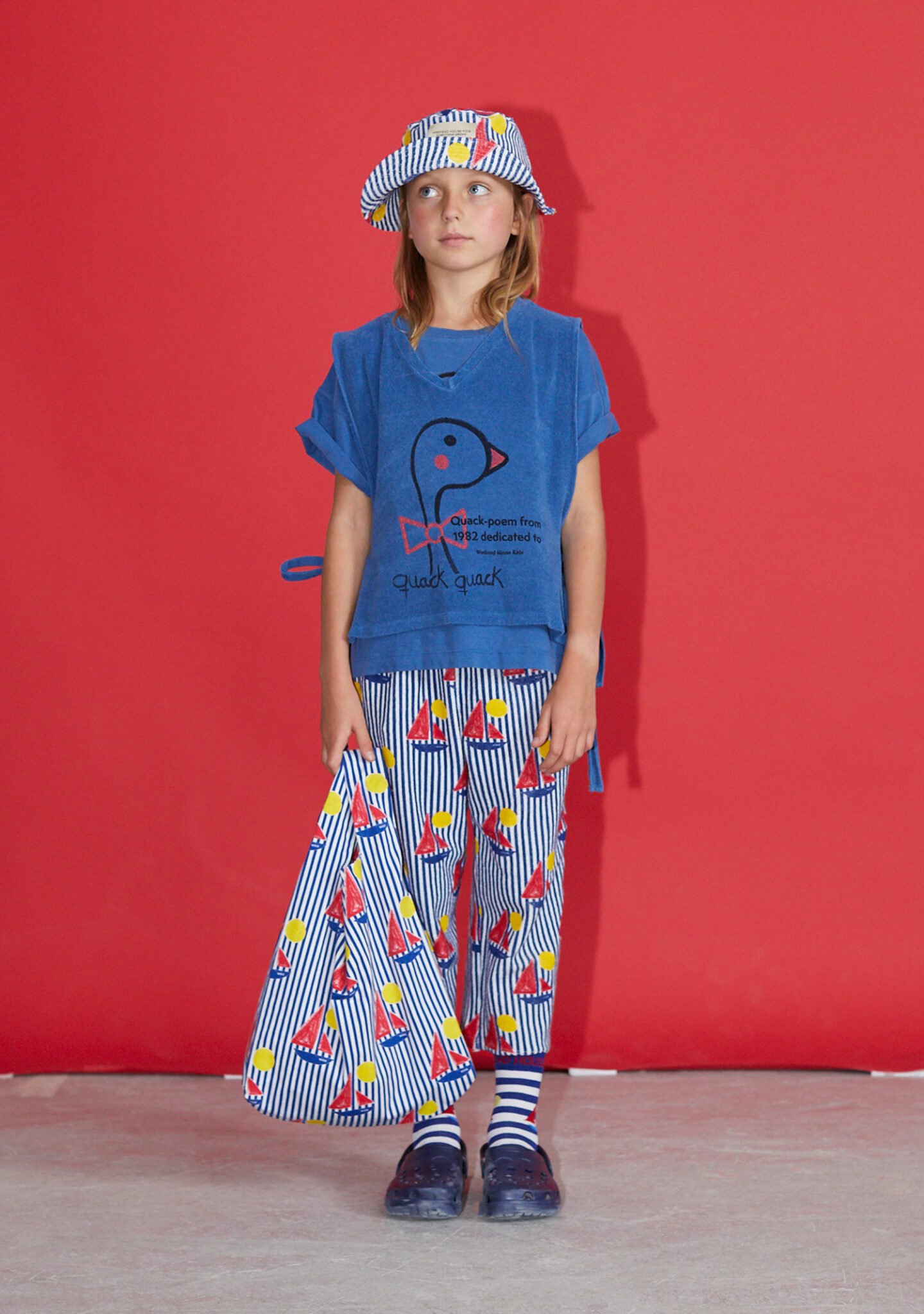 Stripes boat pants