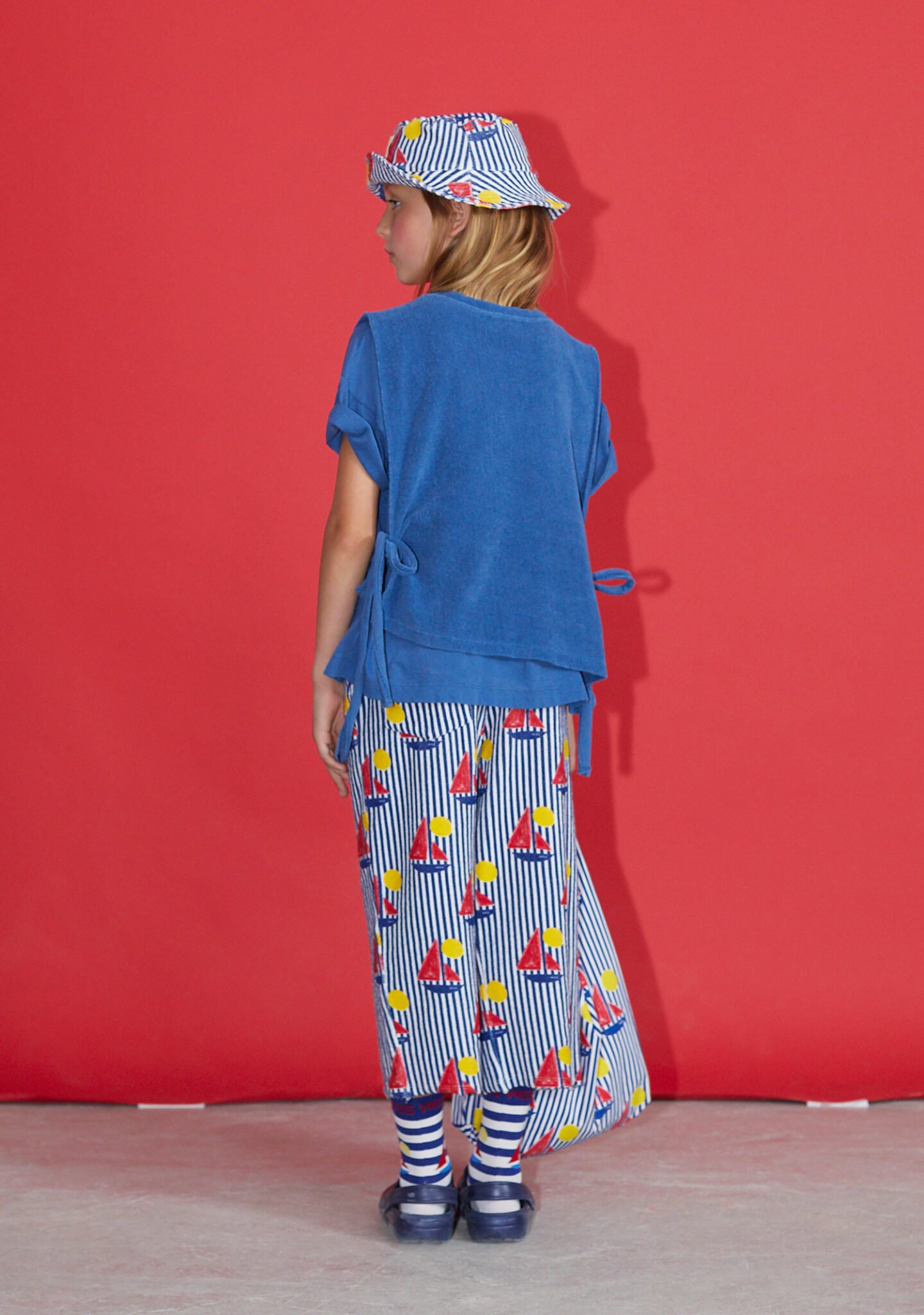 Stripes boat pants