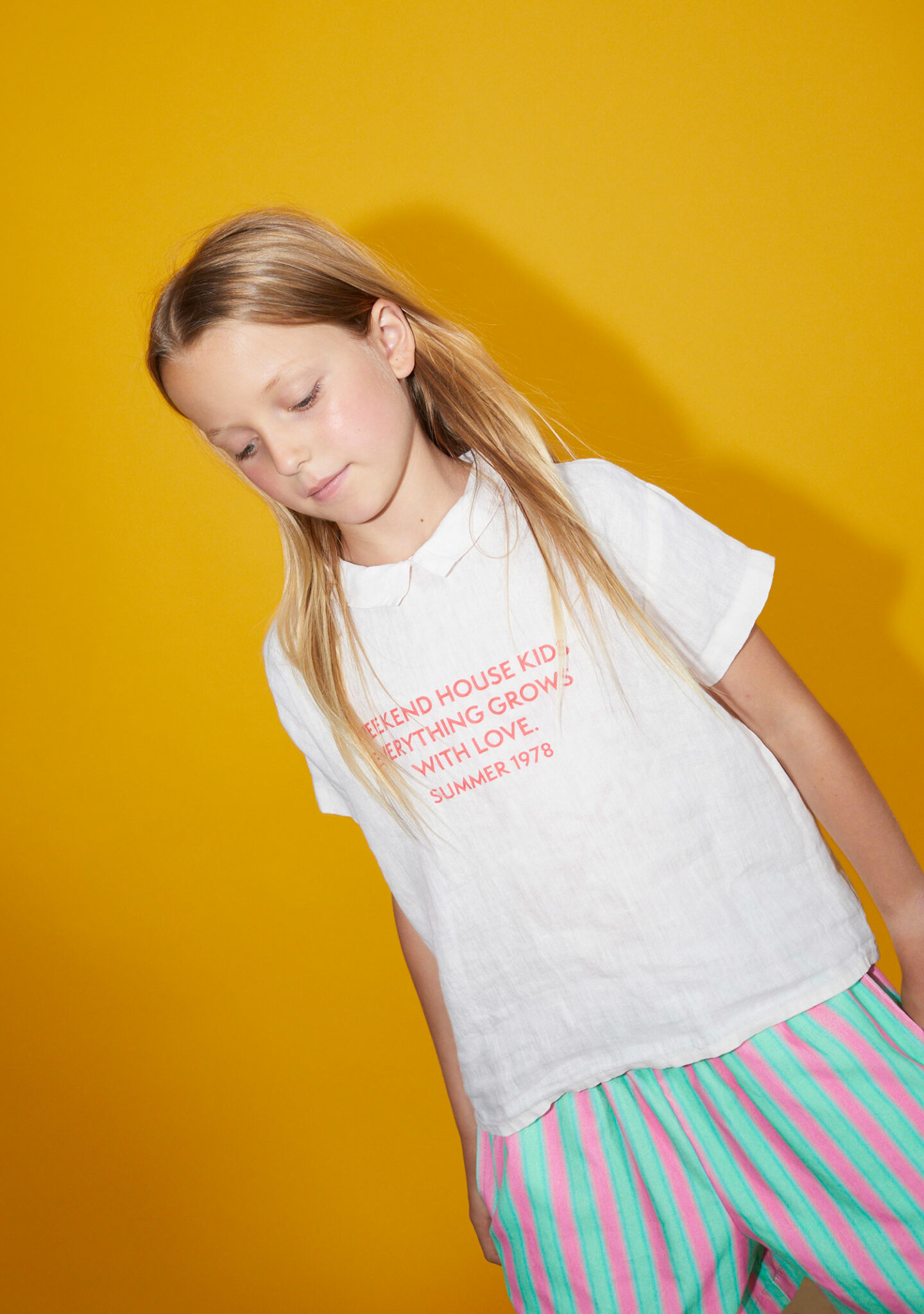 Object linen short shirt