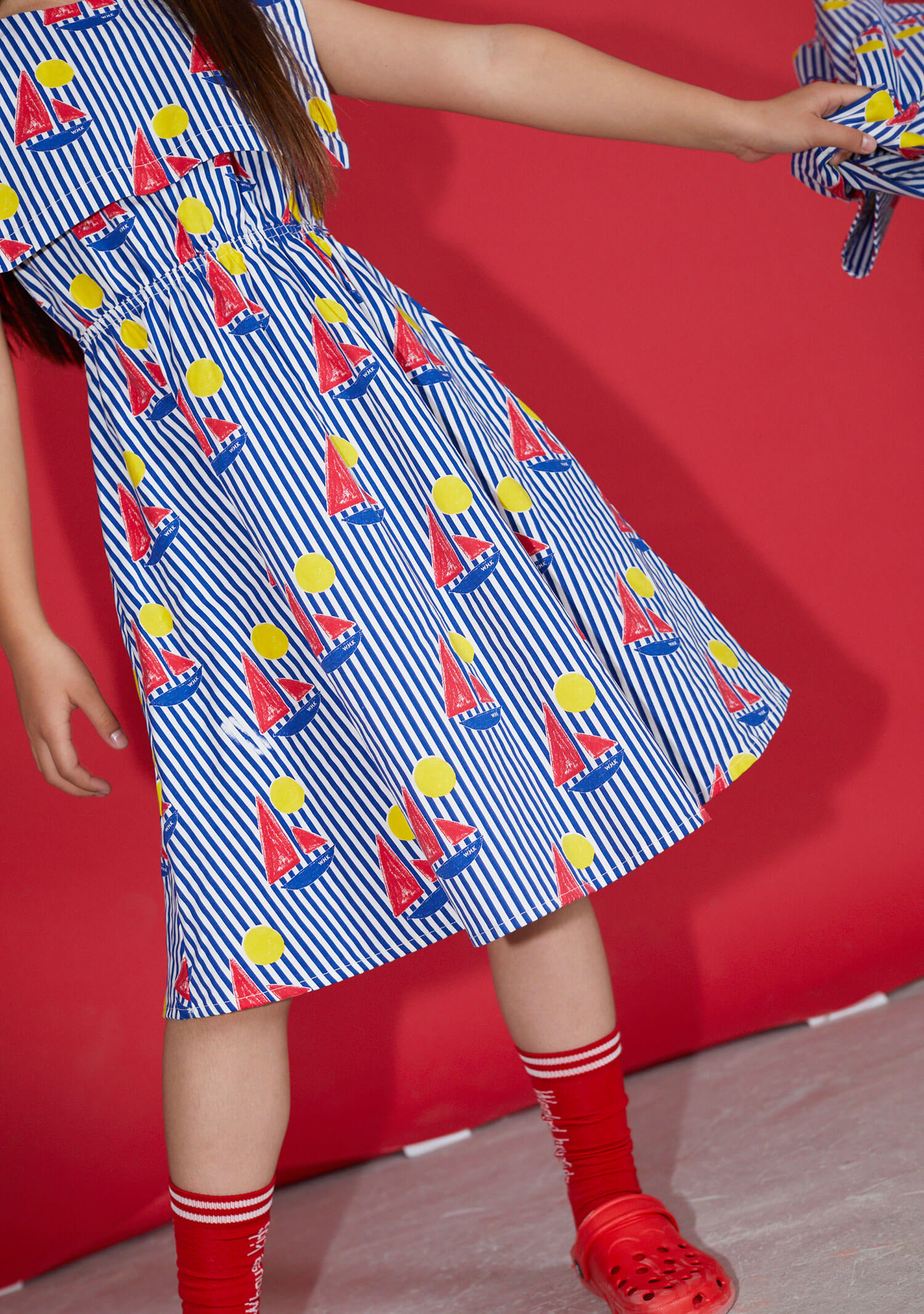Stripes boat dress