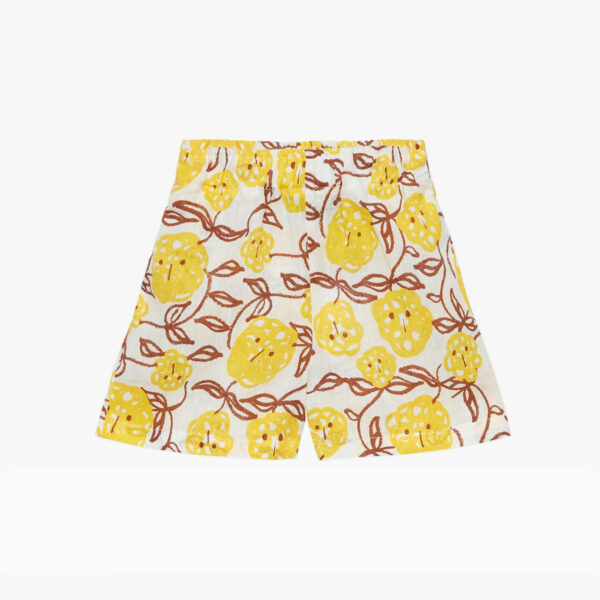 Mimosa linen bermuda
