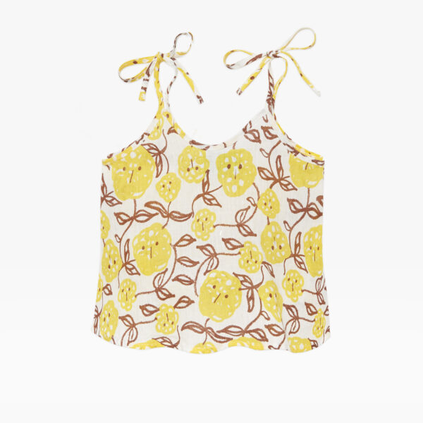 Mimosa linen top