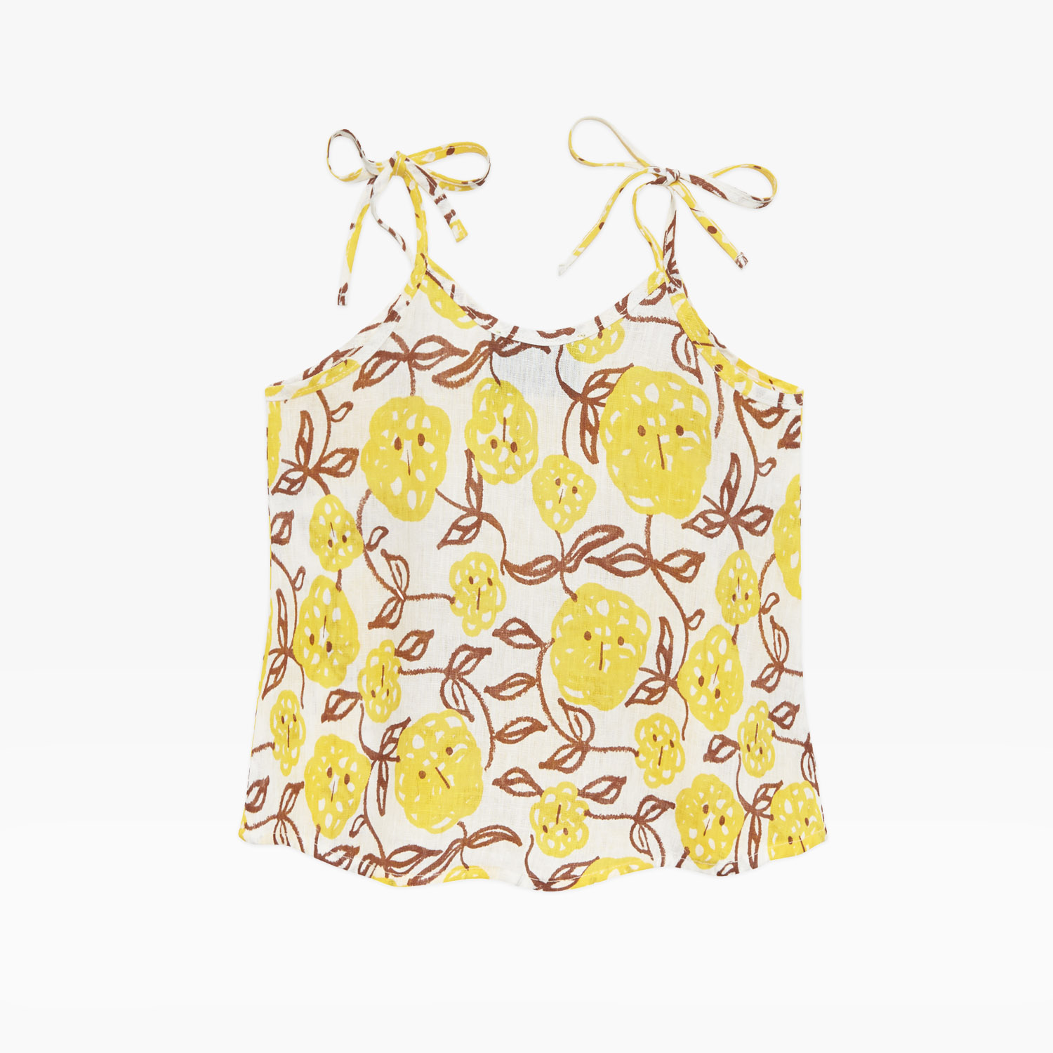 Mimosa linen top