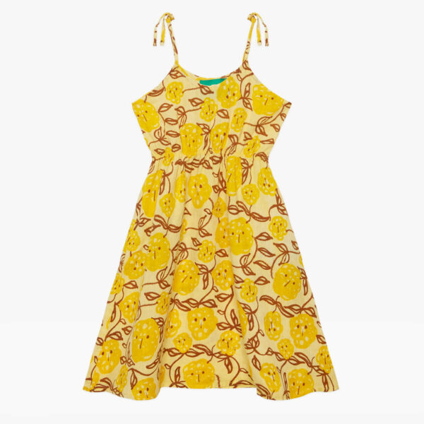 Mimosa linen dress