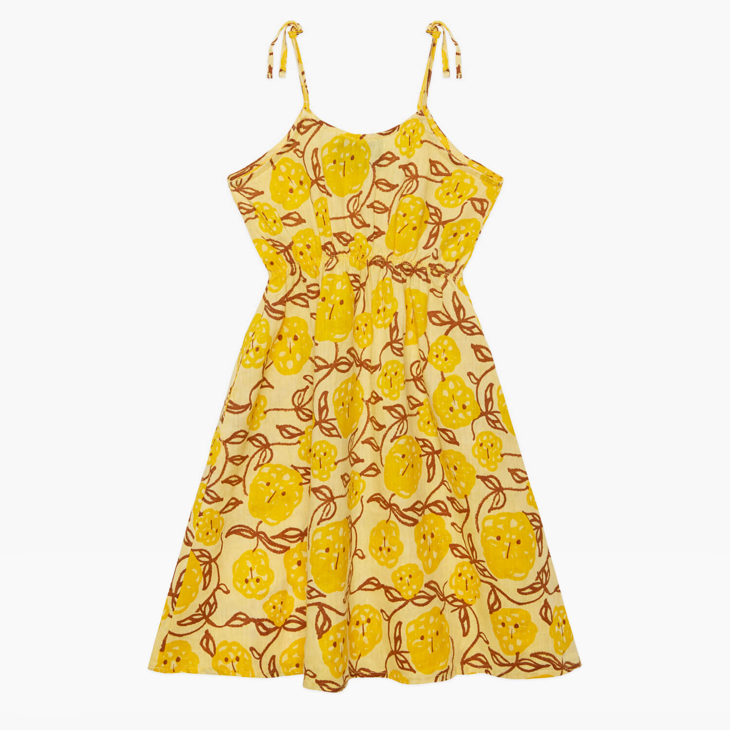 Mimosa linen dress