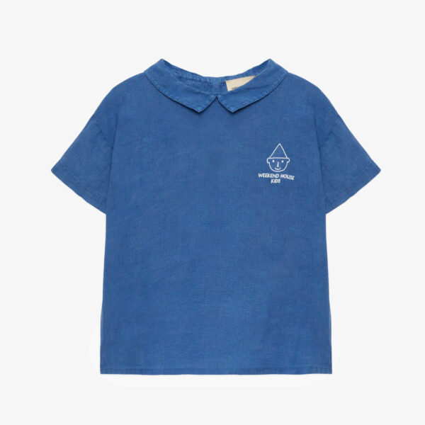 Poets linen short shirt