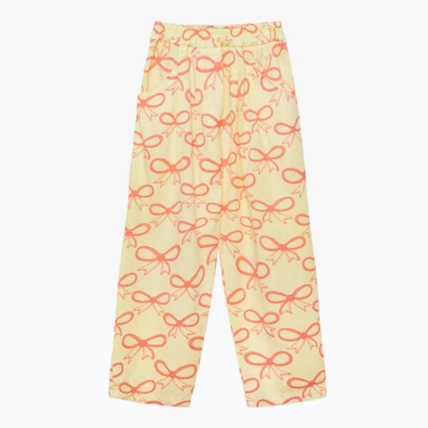 Pink bows pants