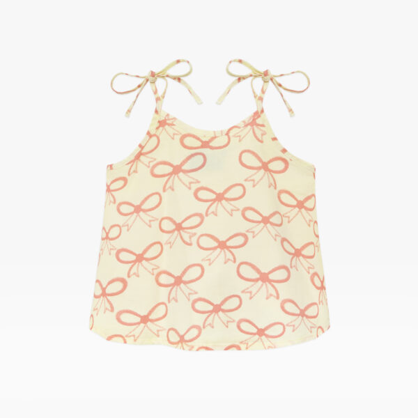 Pink bows top