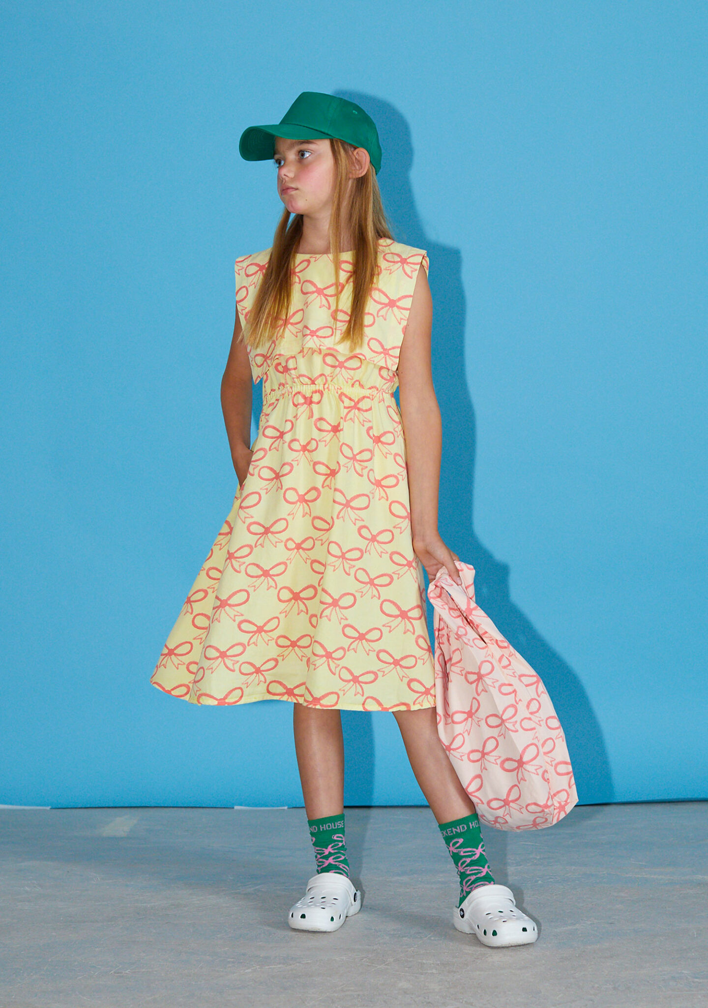 Pink bows dress