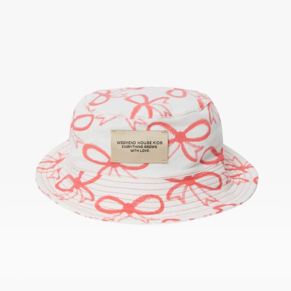 Pink bows hat