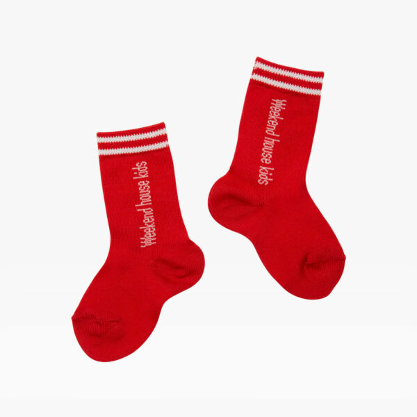 Weekend Socks red