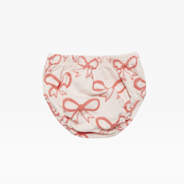 Pink bow culotte