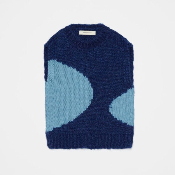 Blue dot vest