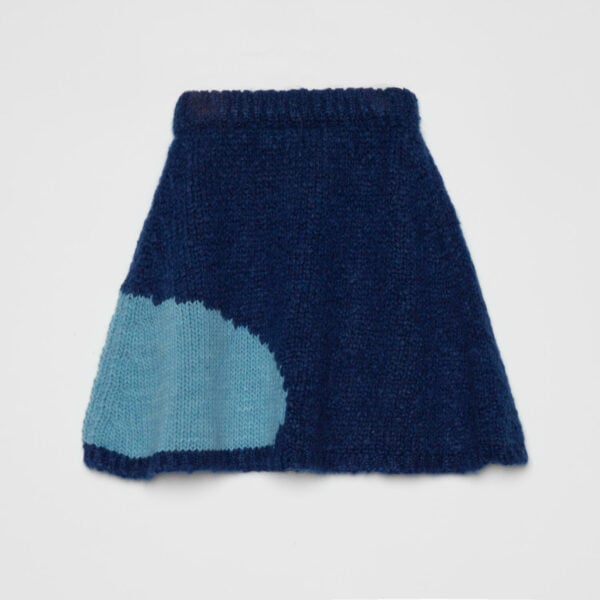 Blue dot skirt