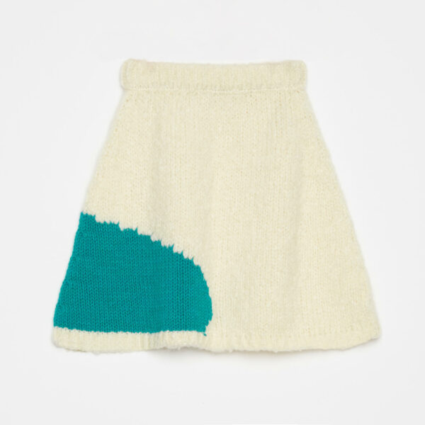 Green dot skirt