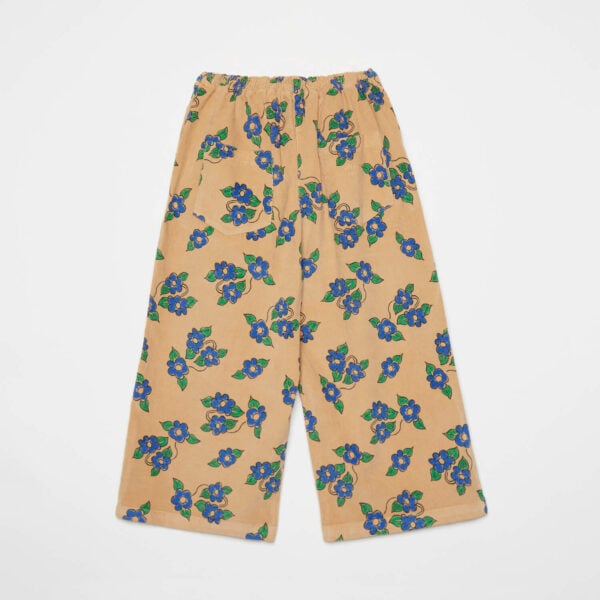 Corduroy flower pants
