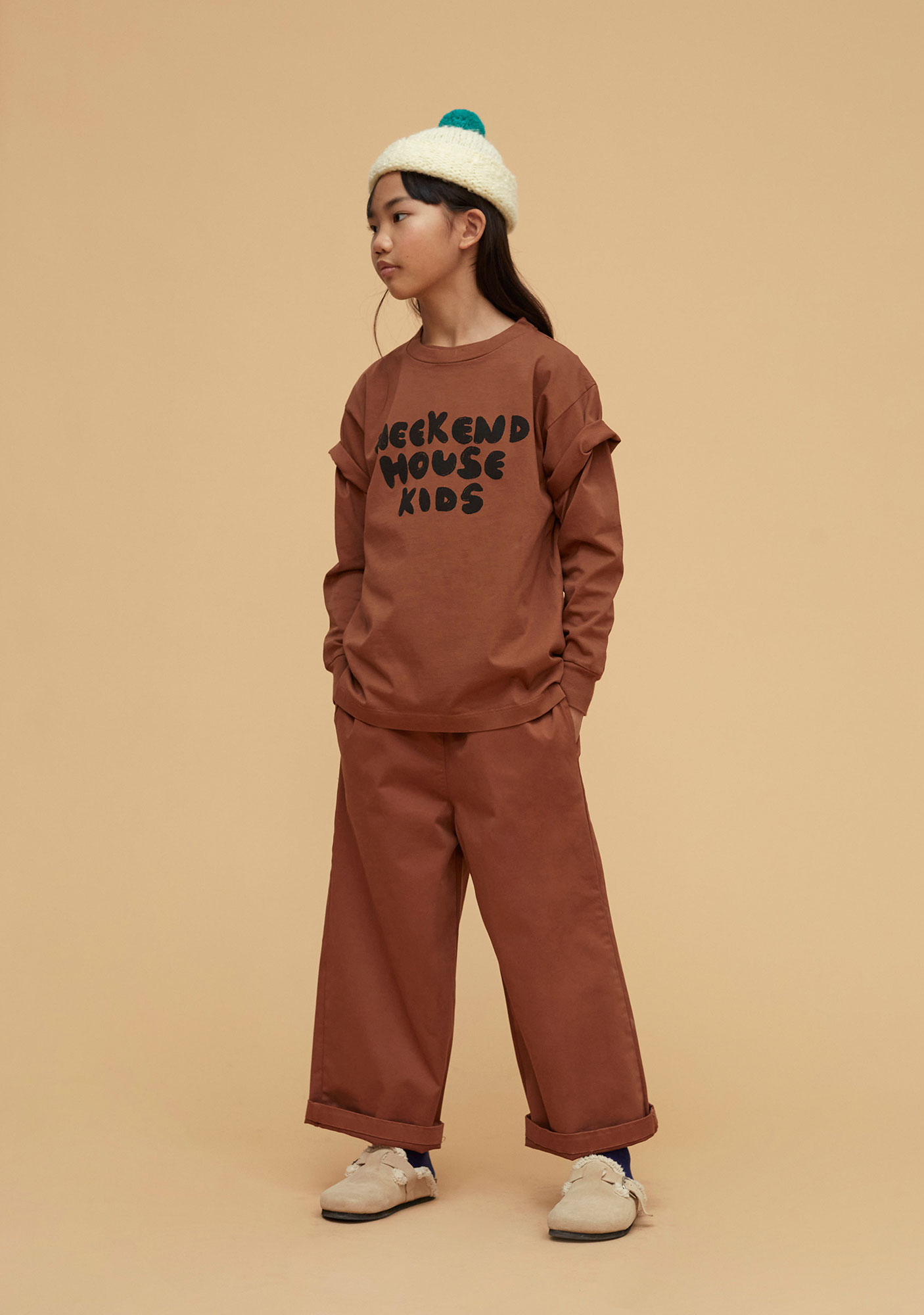 aw22-23-580-logo-t-shirt-brown-weekend-house-kids-2