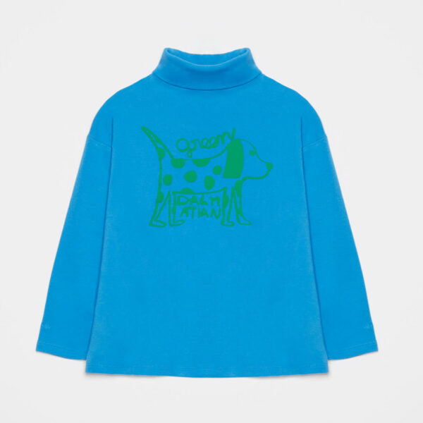 Dalmatian turtle neck