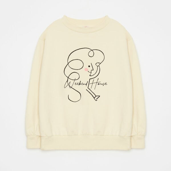 Weekend Kid sweatshirt (cream)