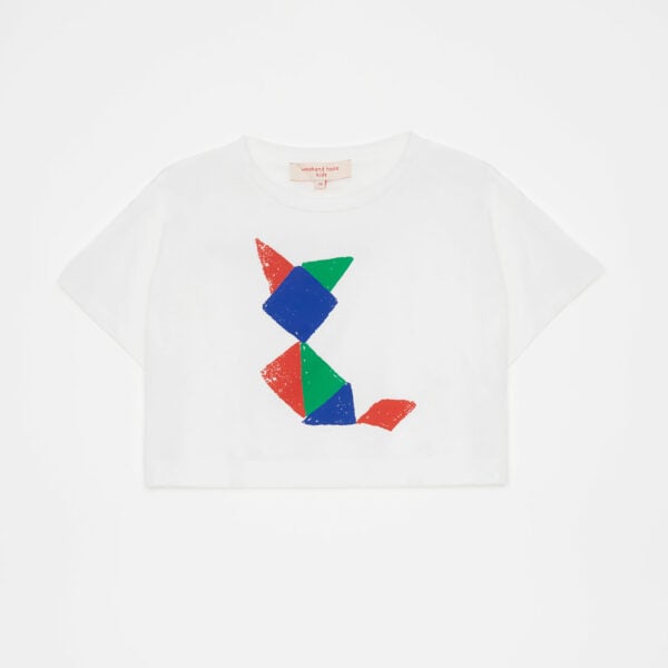 Tangram crop t-shirt