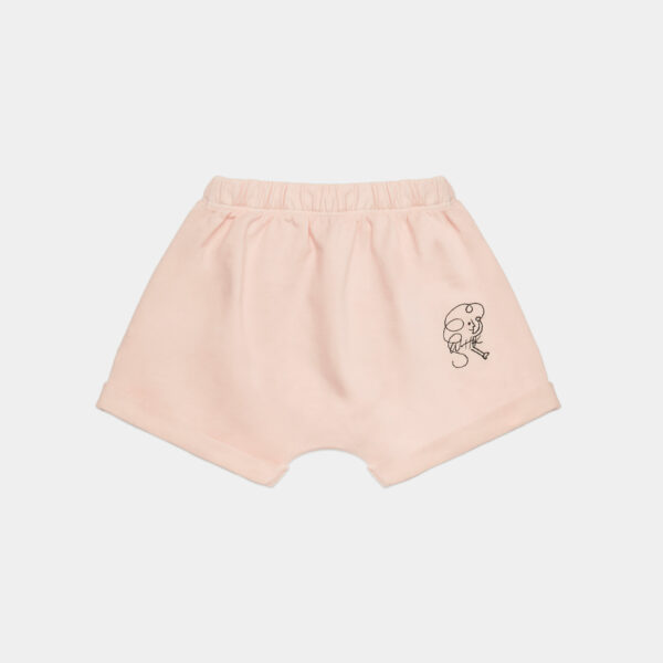 Weekend kid baby shorts (soft pink)