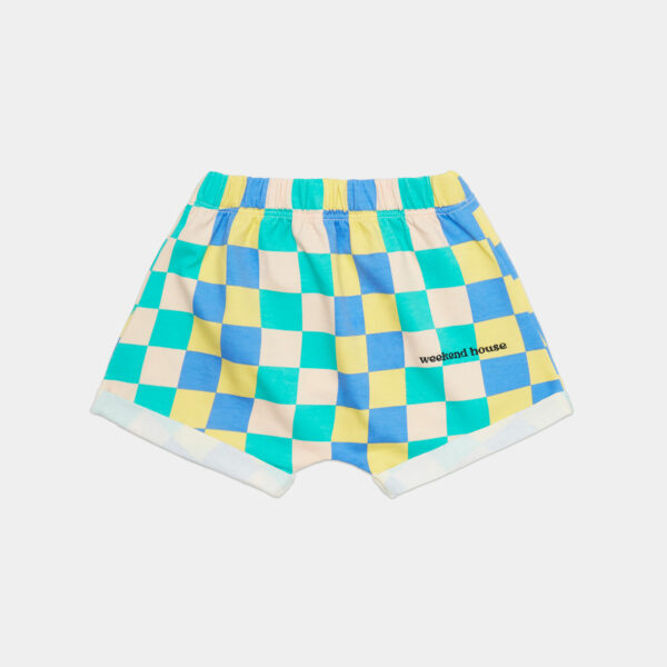 Chess baby shorts