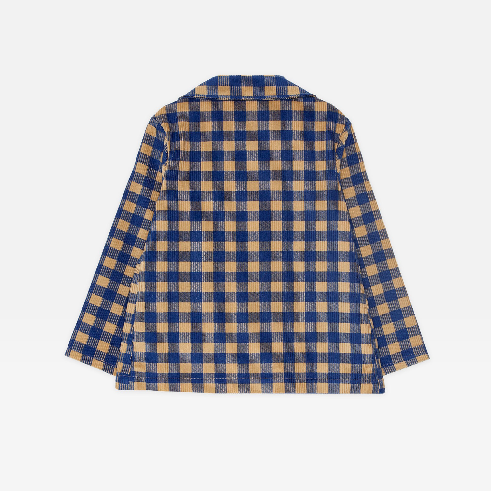 Checks corduroy jacket