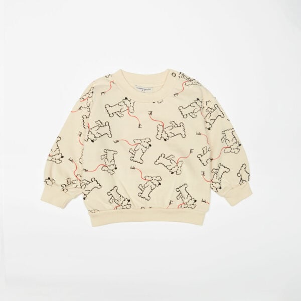 Dog all over baby sweatshirt