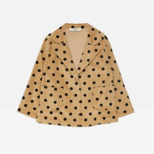 Dots corduroy jacket