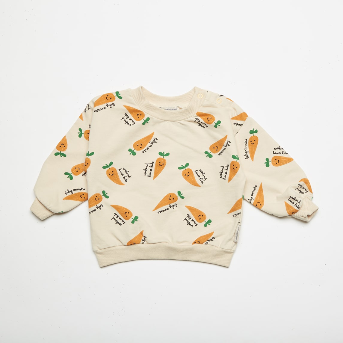 Carrot baby sweatshirt