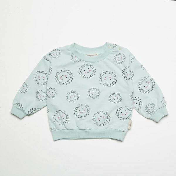 Flower baby sweatshirt