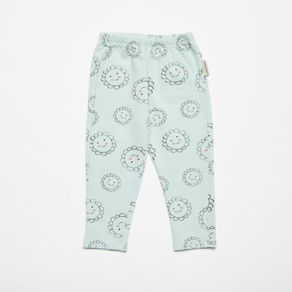 Flower baby sweat pants