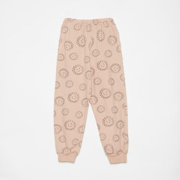 Flowers all over sweatpants