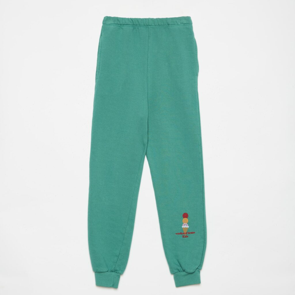 Icecream sweatpants weekend house kids.
