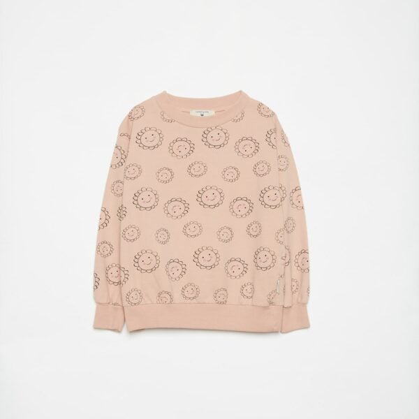 Flowers all over sweatshirt