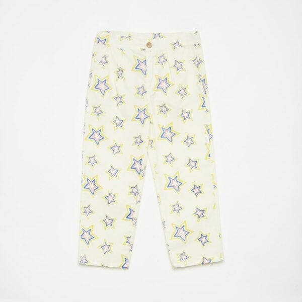 Stars all over buttoned troussers