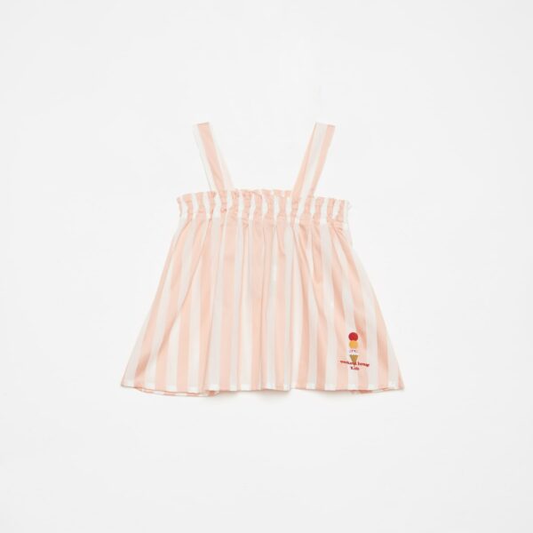 Stripes ice-cream top