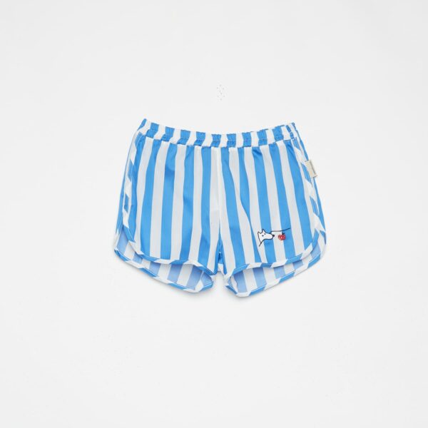 Blue stripes short