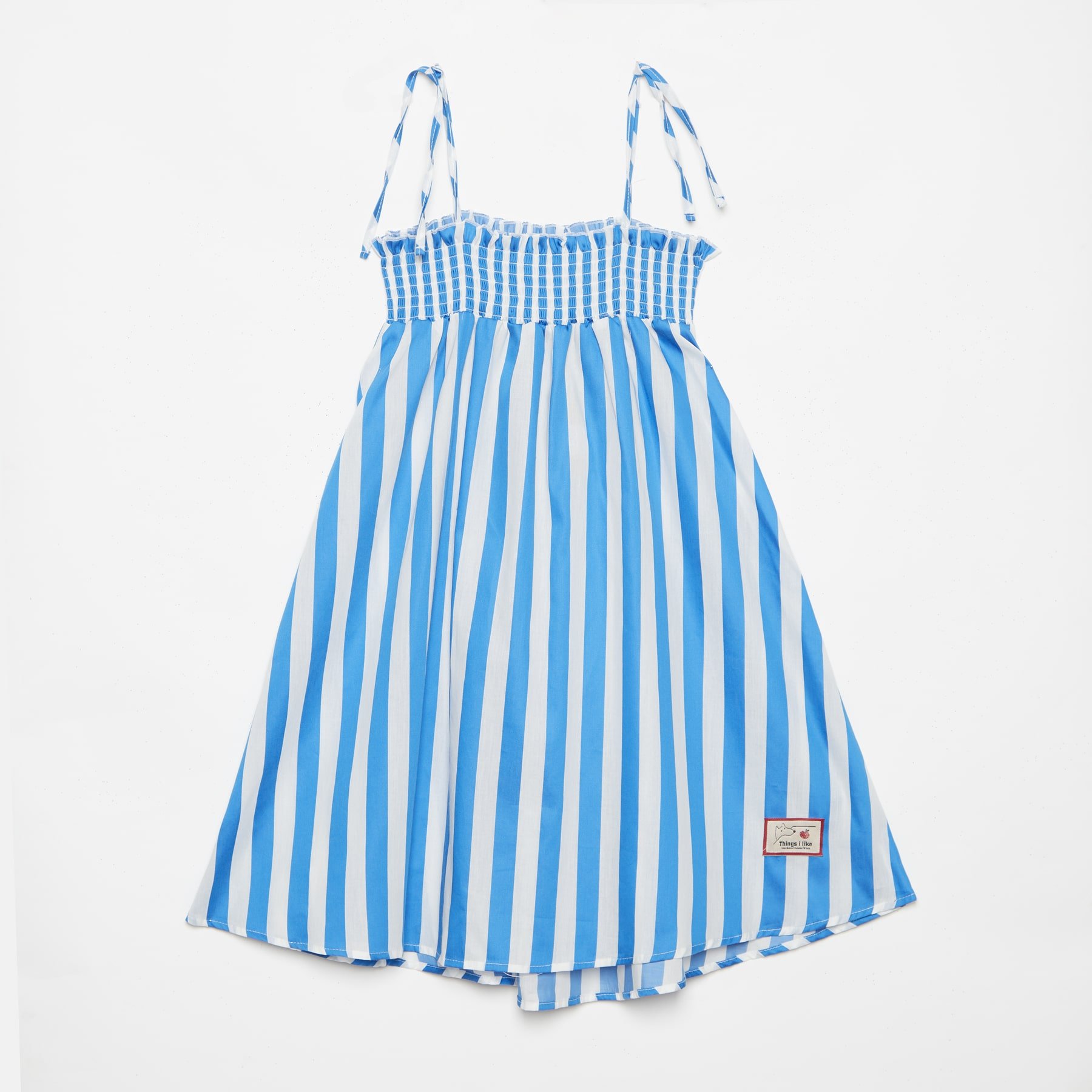 Smoked Blue stripes dress