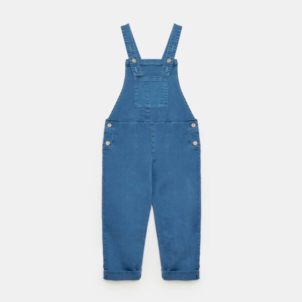 Blue denim jumpsuit