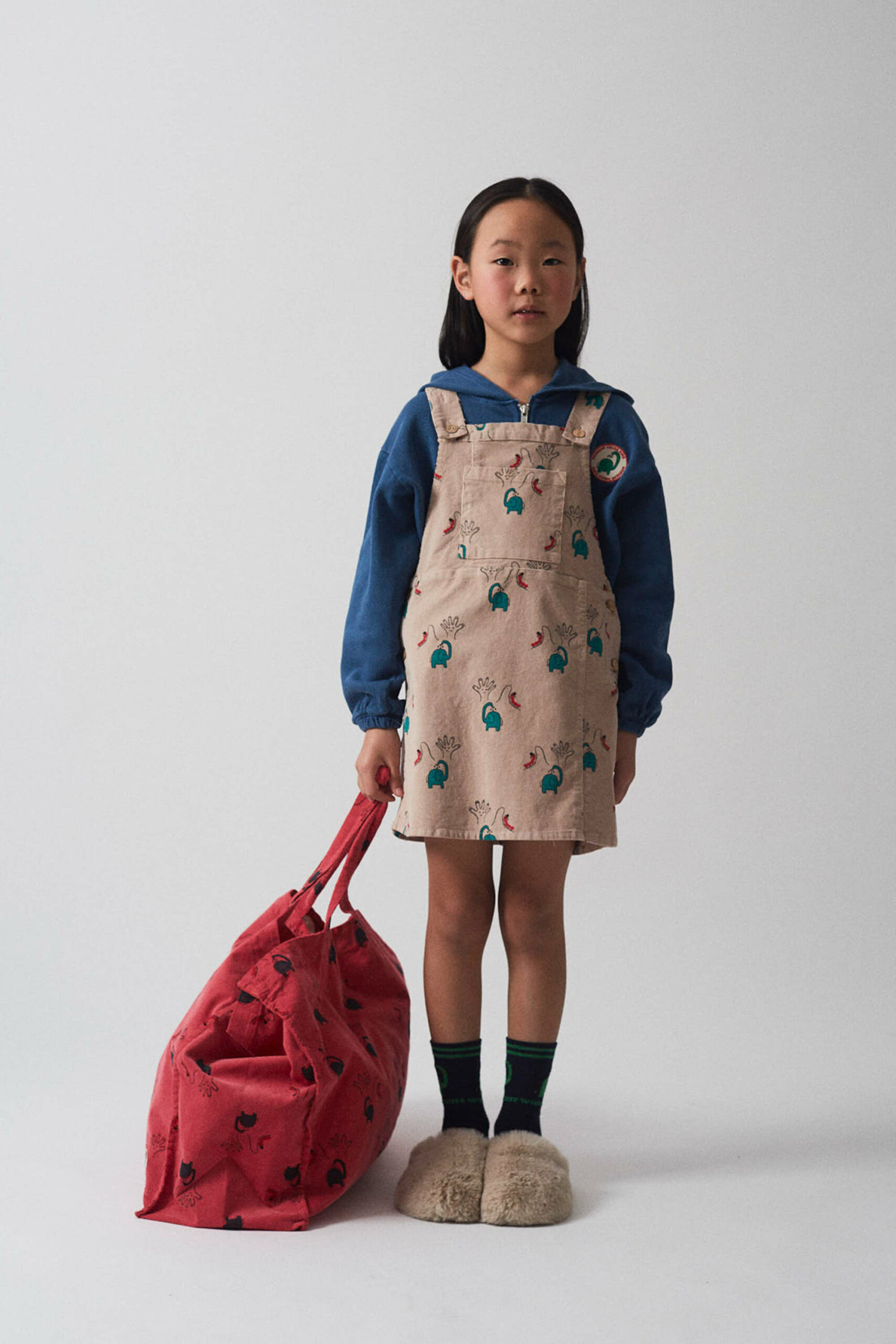 Elephant overall dress