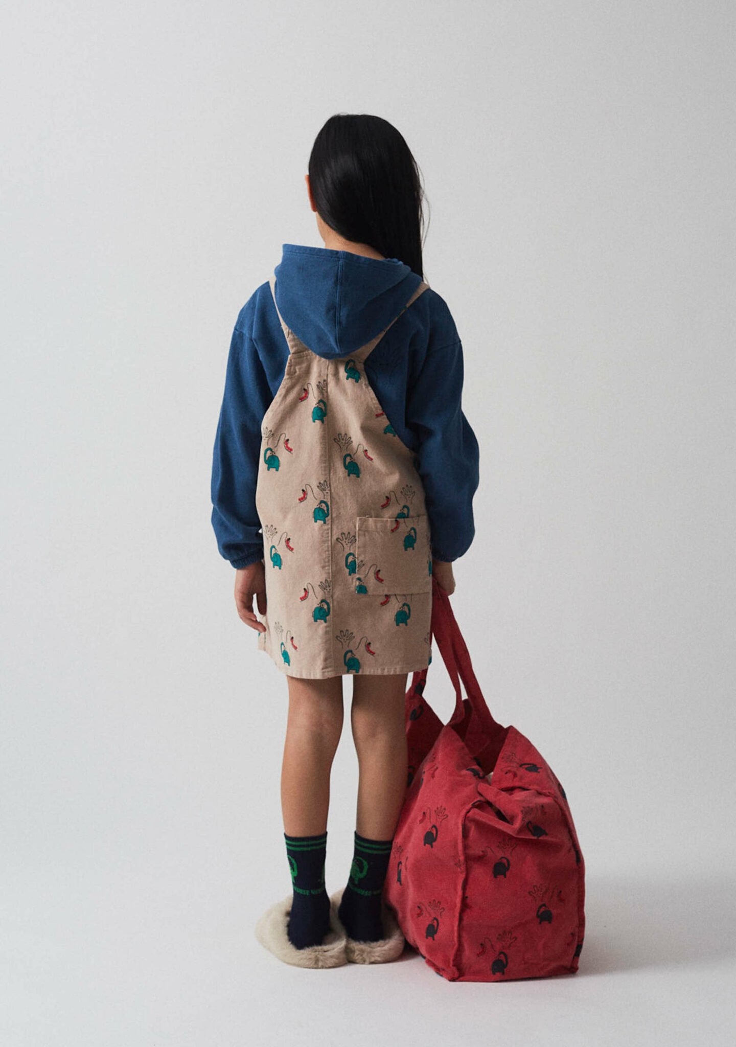 Elephant overall dress