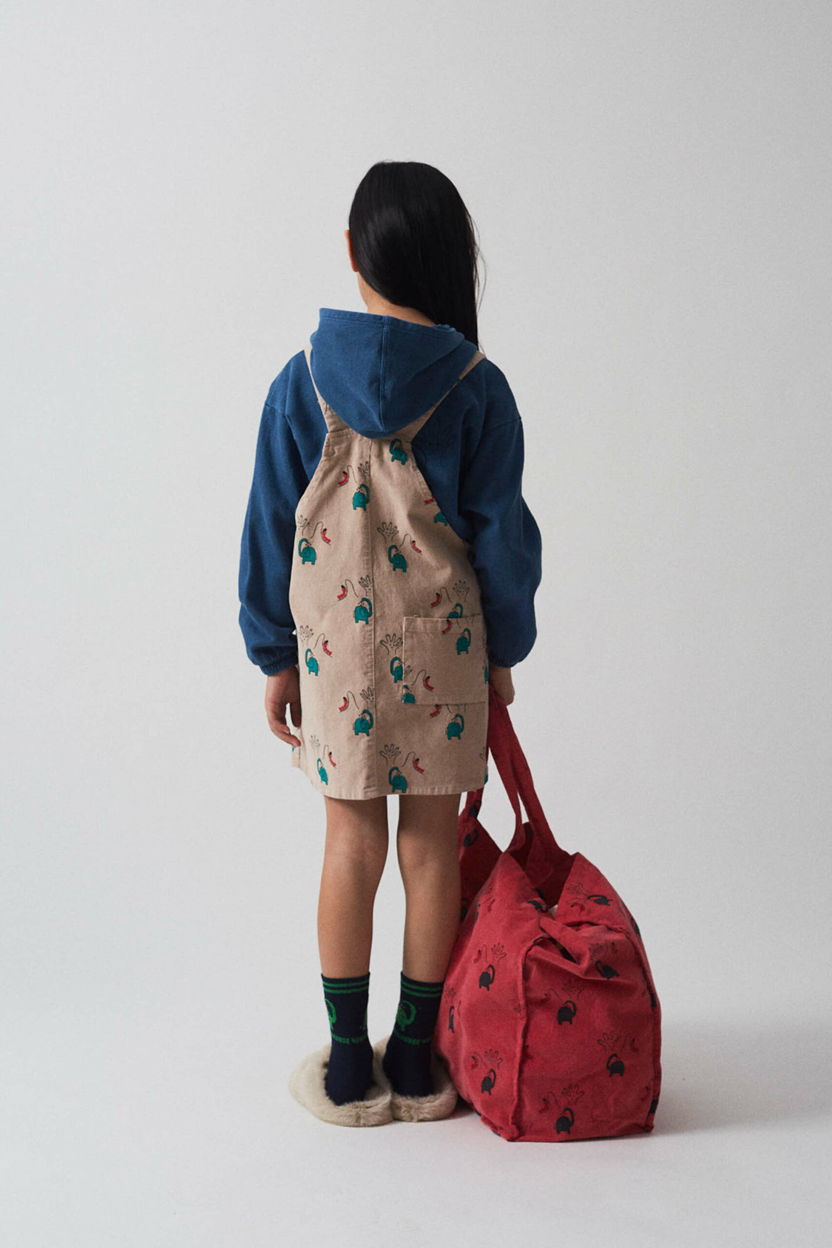 Elephant overall dress
