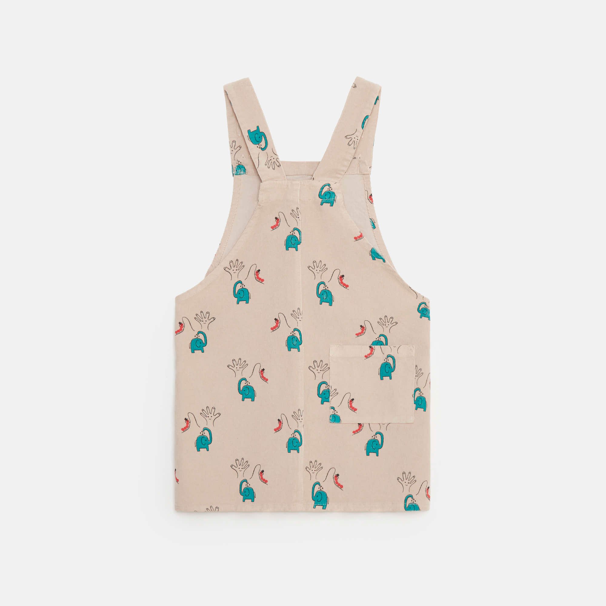 Elephant overall dress