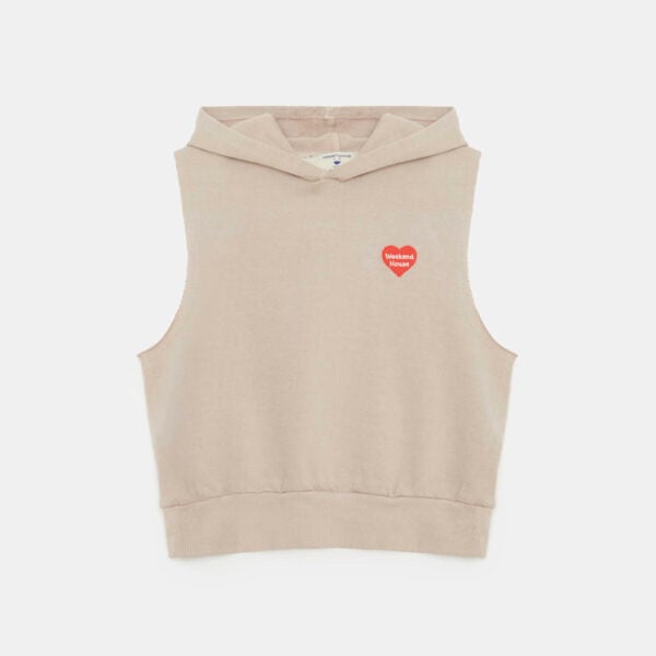 Dance all day long hoodie vest