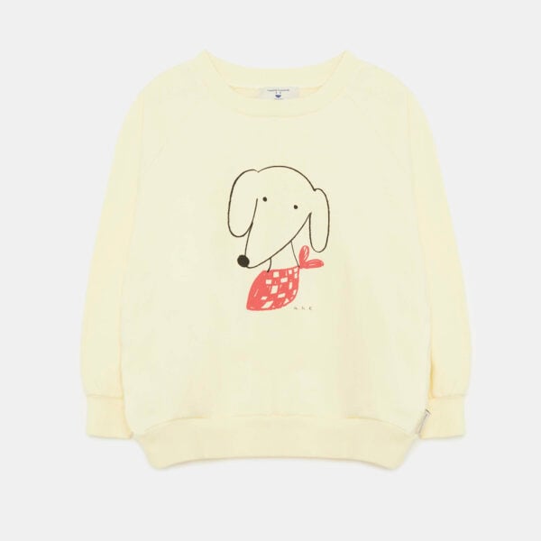 Dog sweatshirt (soft yellow)