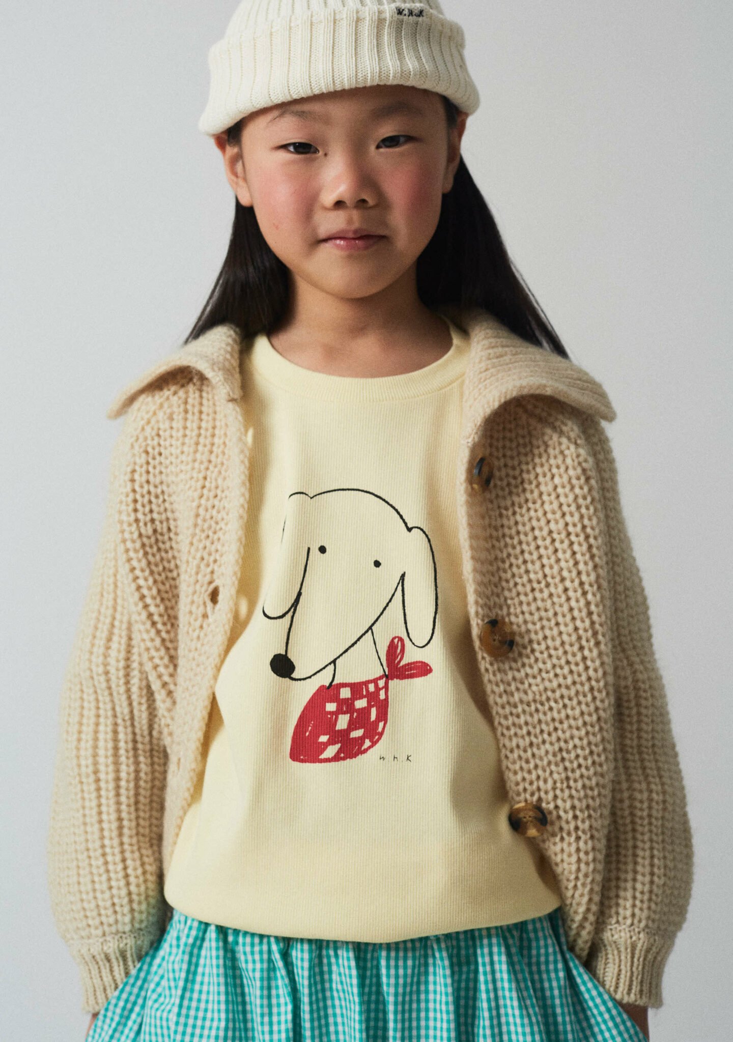 Dog l/s ribbed t-shirt